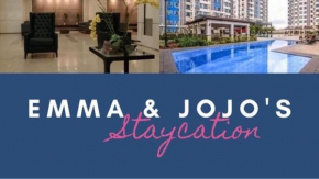Emma and Jojo staycation condo unit in Mezza Residences